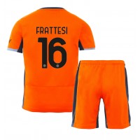Inter Milan Davide Frattesi #16 Replica Third Minikit 2023-24 Short Sleeve (+ pants)